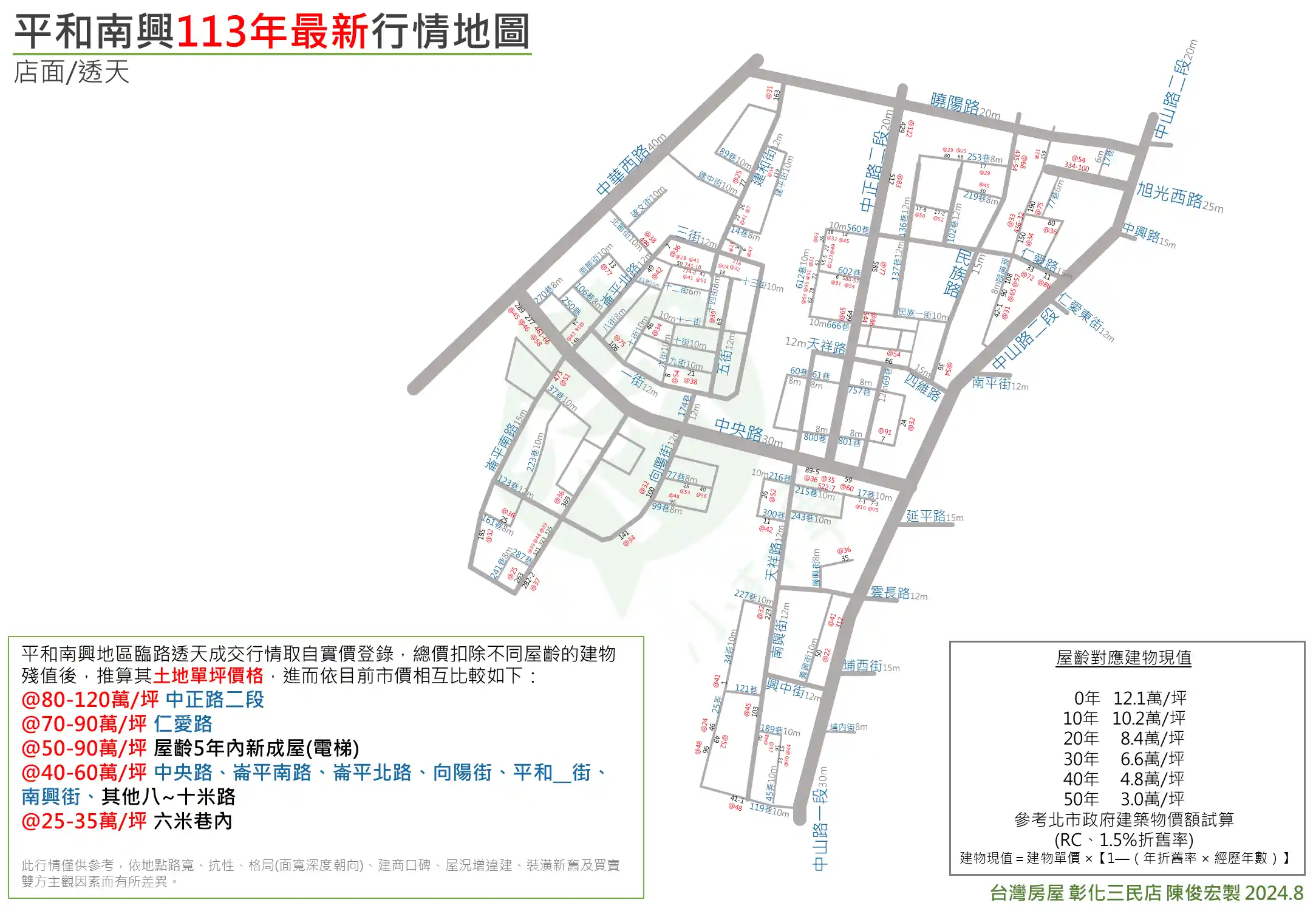 平和南興行情地圖